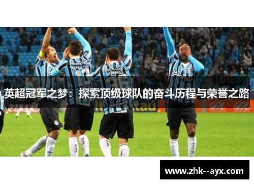 英超冠军之梦：探索顶级球队的奋斗历程与荣誉之路